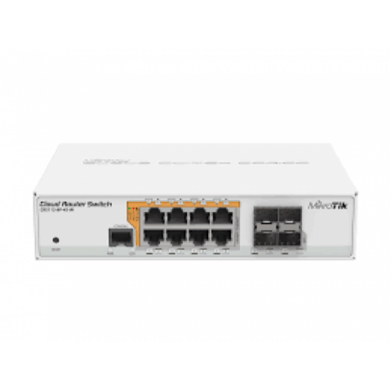 MikroTik CRS112-8P-4S-IN Gigabit Ethernet Smart Switch